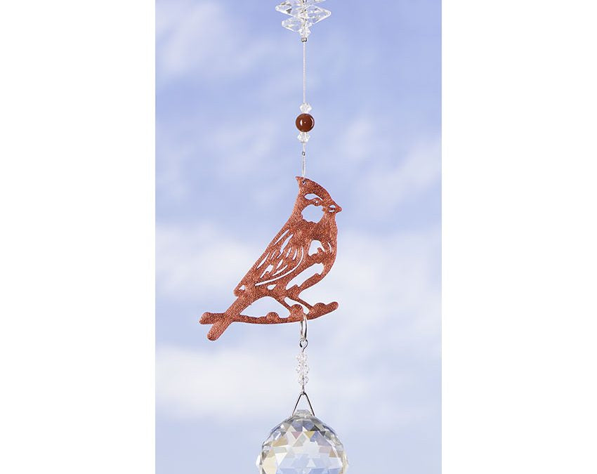 Cardinal Suncatcher - Lighten Up Shop
