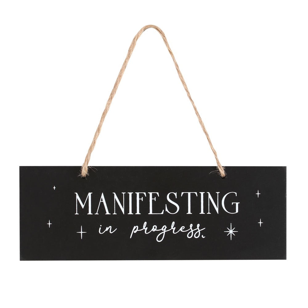 Manifesting in Progress Wall Hanging - Lighten Up Shop