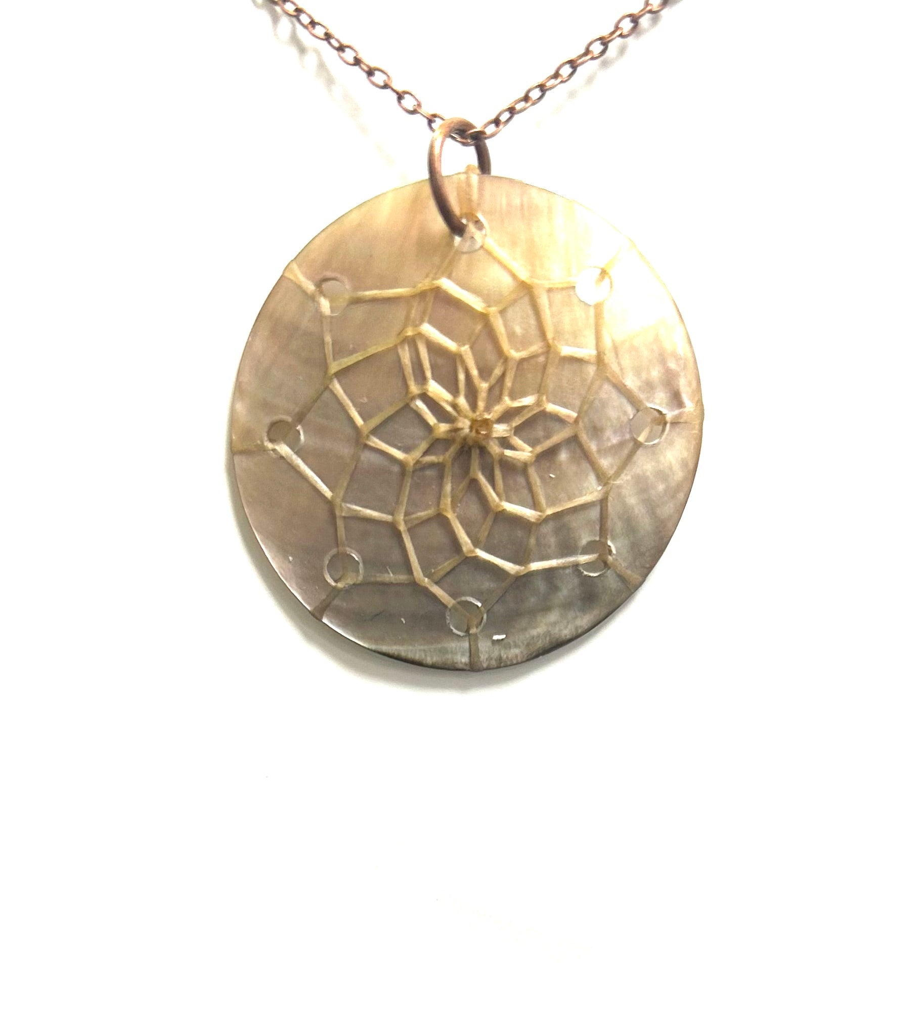 Black Lip Mother of Pearl Necklace