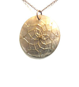 Black Lip Mother of Pearl Necklace