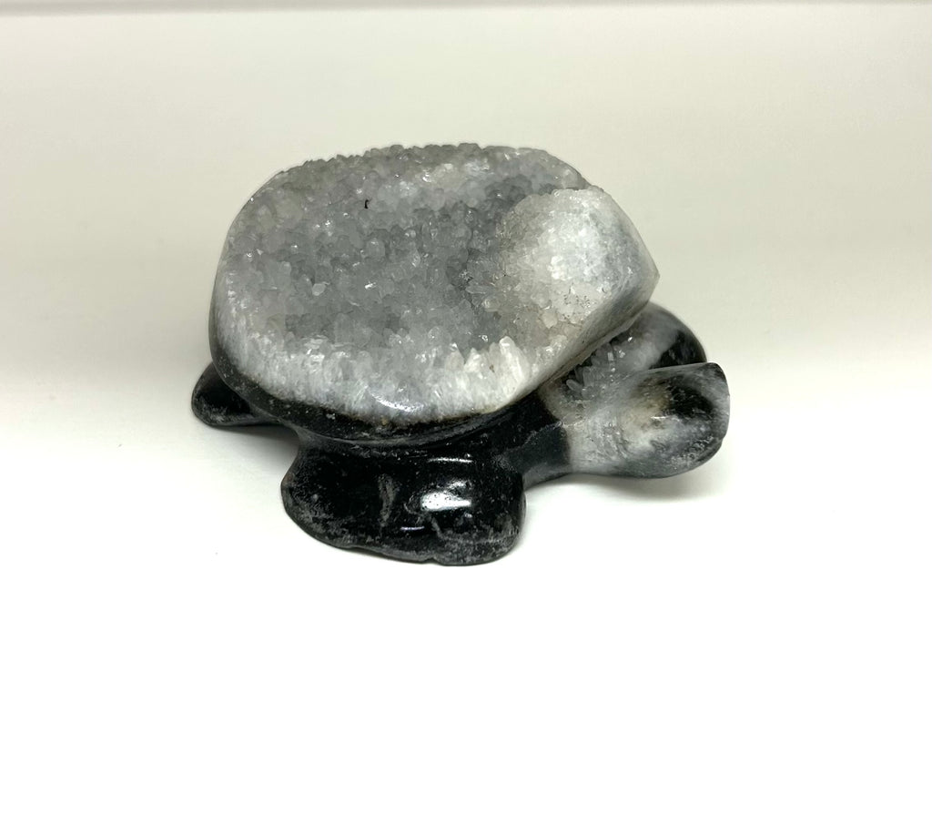 Quartz Druzy Turtle - Lighten Up Shop