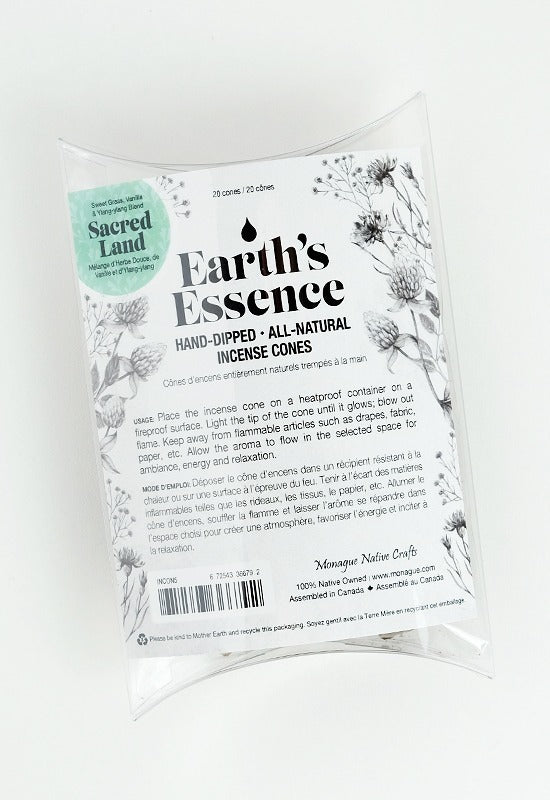 Earth’s Essence Hand Dipped Incense Cones - Lighten Up Shop