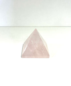 Rose Quartz Pyramid $45 - Lighten Up Shop