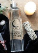 Moon Water Glass Water Bottle - Lighten Up Shop