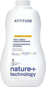 Attitude Floor Surface Cleaner Tile & Wood 1.04L - Citrus Zest - Lighten Up Shop
