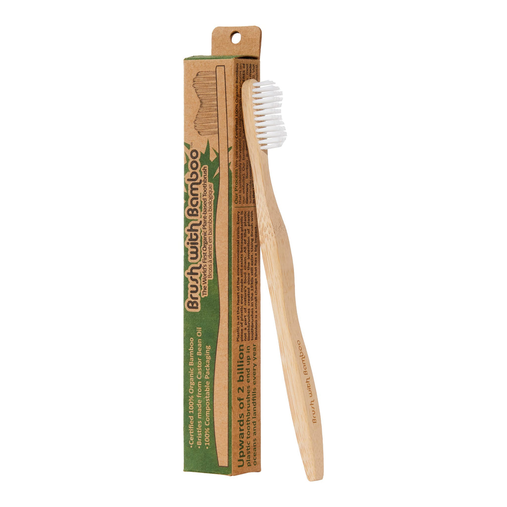 Brush with Bamboo Toothbrush - Lighten Up Shop