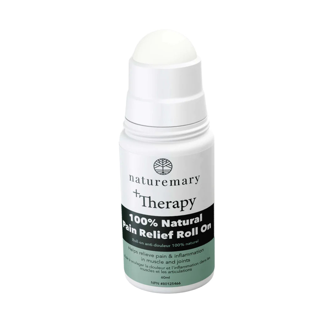 Naturemary +Therapy 100% Natural Pain Relief Roll On 50ml - Lighten Up Shop