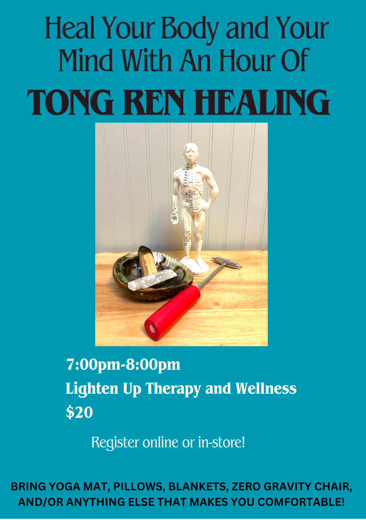 Tong Ren (Reoccurring Monthly) - Lighten Up Shop