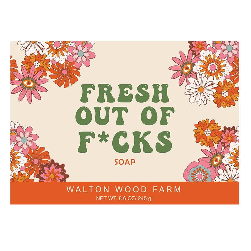 Fresh Out of F*cks Goat Milk Soap - Lighten Up Shop