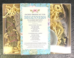 Sacred Smudge Kit For Beginners - Lighten Up Shop