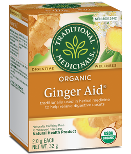 Traditional Medicinals Ginger Aid Tea - Lighten Up Shop