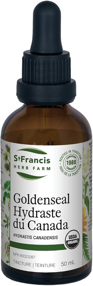 St. Francis Goldenseal Tincture 50ml - Lighten Up Shop