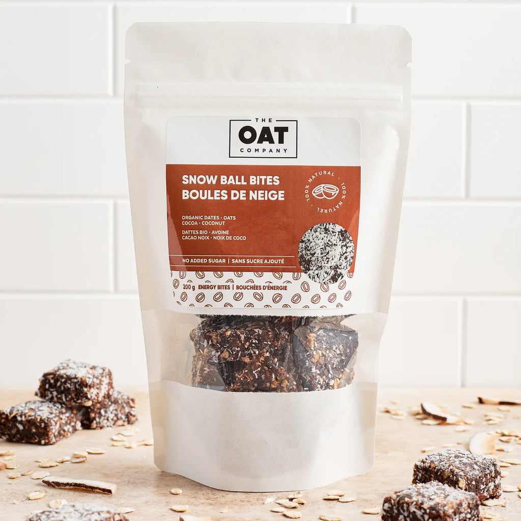 The Oat Company Snow Ball Bites - Lighten Up Shop