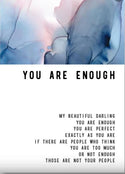 Magnet You are Enough - Lighten Up Shop