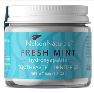 Nelson Naturals Hydroxyapatite Toothpaste - Fresh Mint 93g