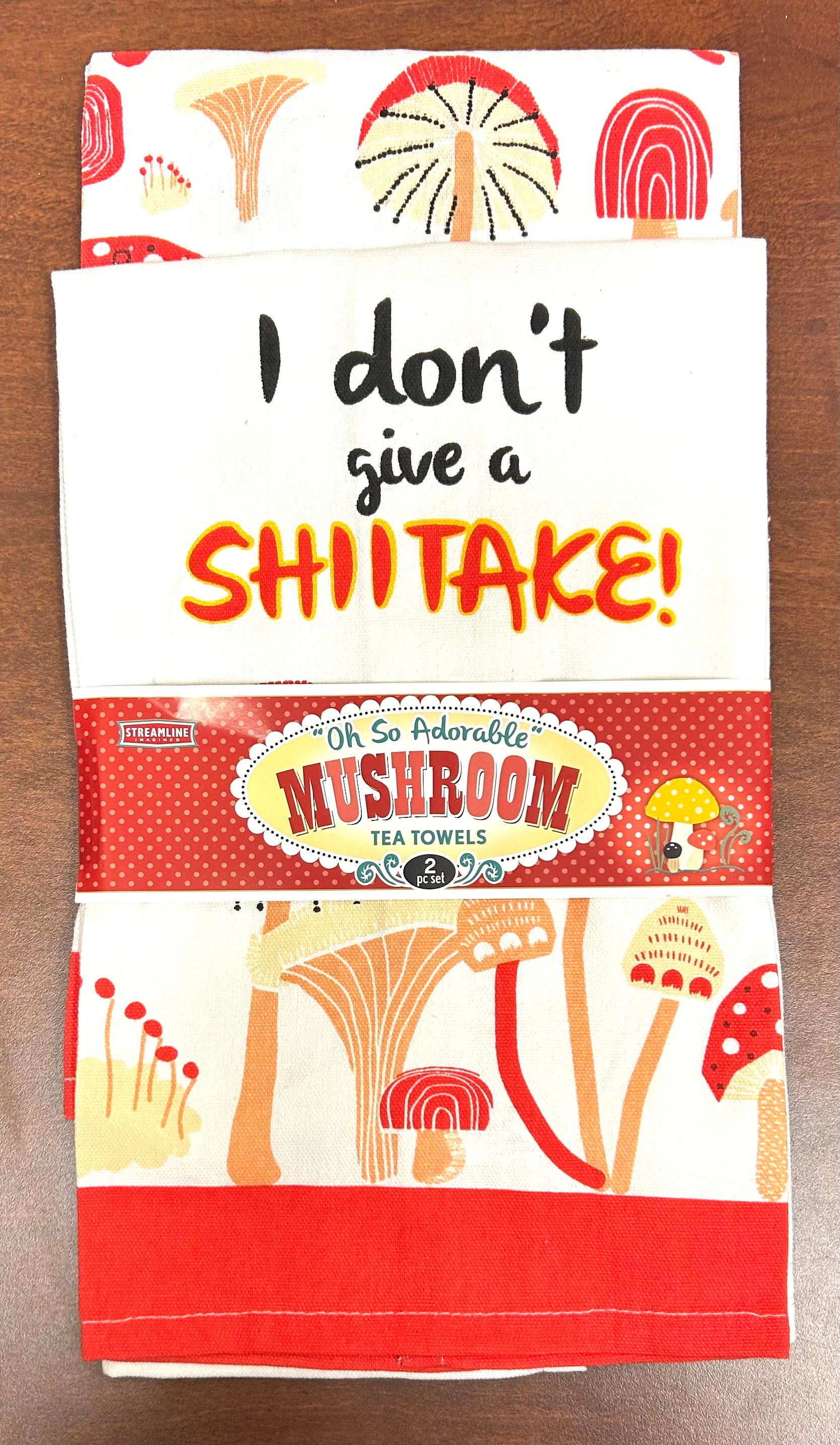 Mushroom Tea Towels (Set of 2) - Lighten Up Shop