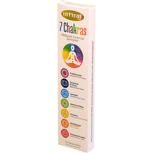 Nitiraj Incense Chakra - Lighten Up Shop