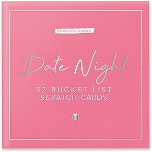 Date Night 52 Bucket List Scratch Cards - Lighten Up Shop
