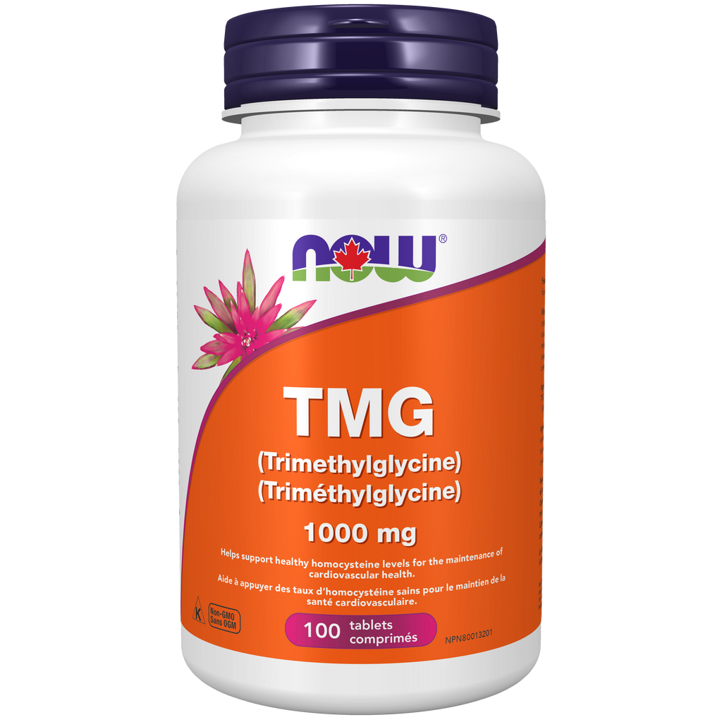 TMG (Trimethylglycine) 1000mg - 100 Tablets - Lighten Up Shop
