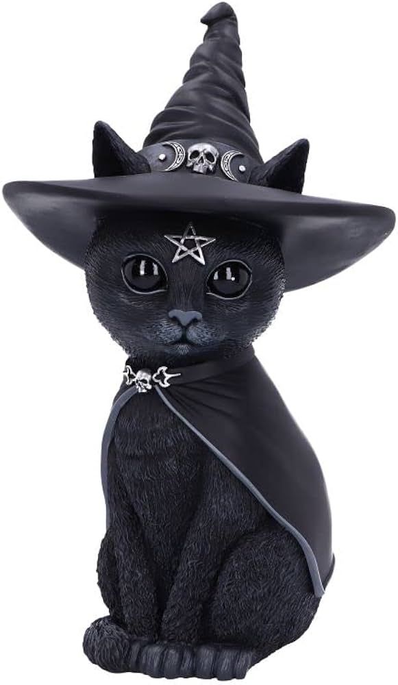 Purrah Black Cat Statue - Lighten Up Shop