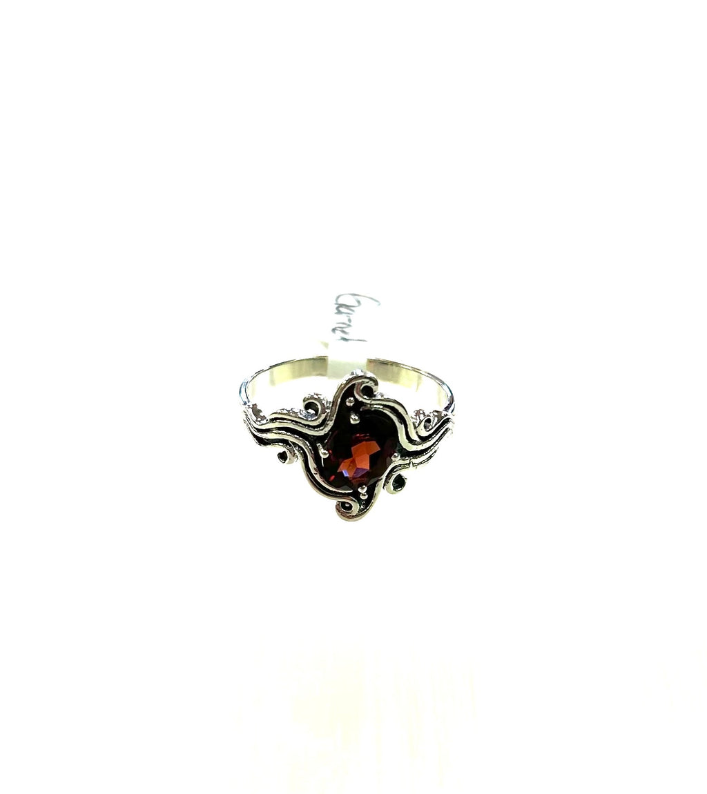 Garnet Ring ($52) - Lighten Up Shop
