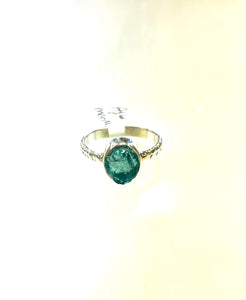 Aquamarine Ring ($48) - Lighten Up Shop