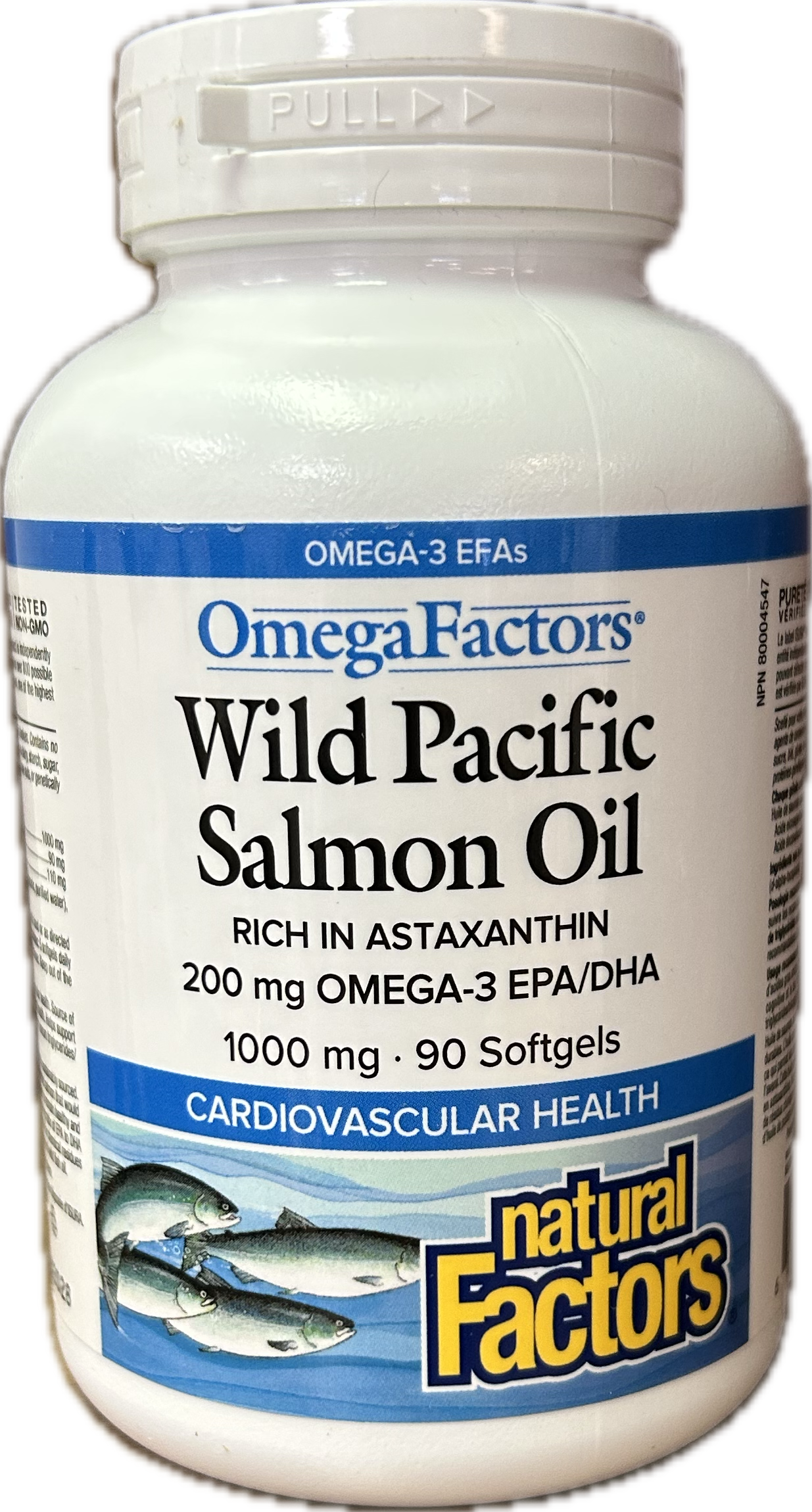 Wild Pacific Salmon Oil 1000mg - 90 Softgels