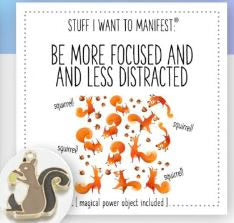 Stuff I Want to Manifest Cards - Lighten Up Shop