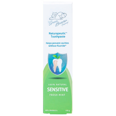 Green Beaver Sensitive Fresh Mint Toothpaste - Lighten Up Shop
