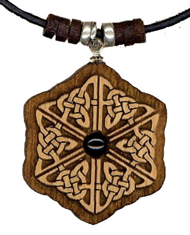 Zamulet Necklace Celtic Weave - Lighten Up Shop