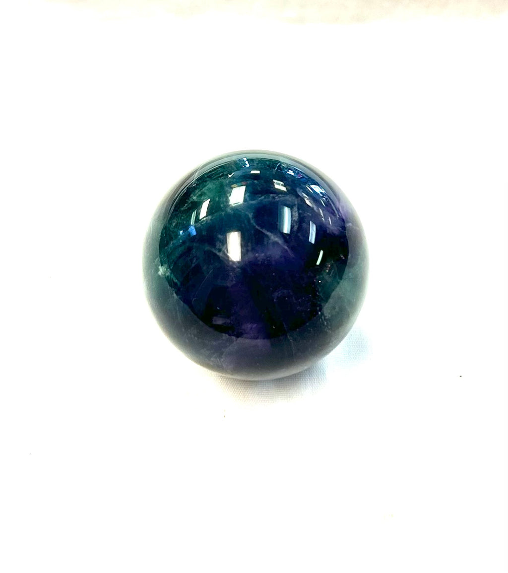 Fluorite Sphere $38 - Lighten Up Shop