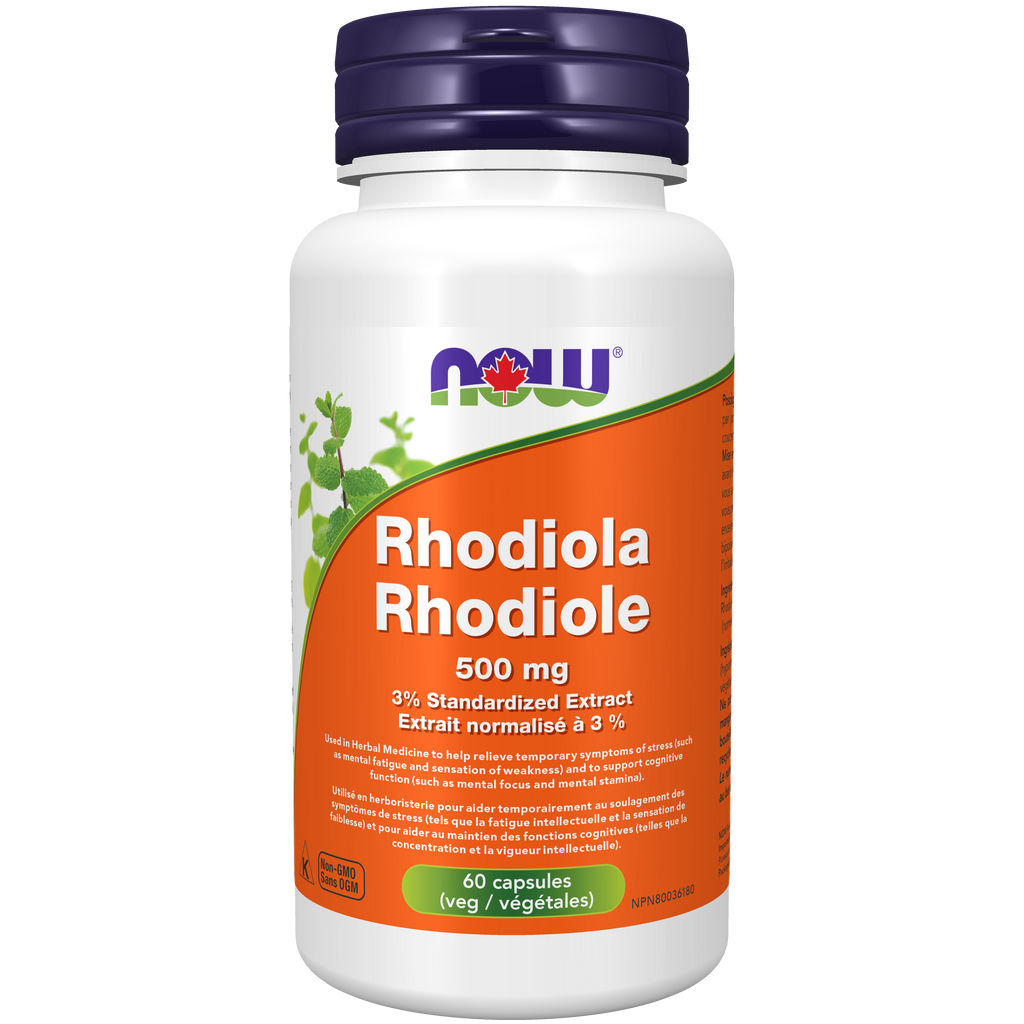 Rhodiola 500mg - 60 Capsules - Lighten Up Shop