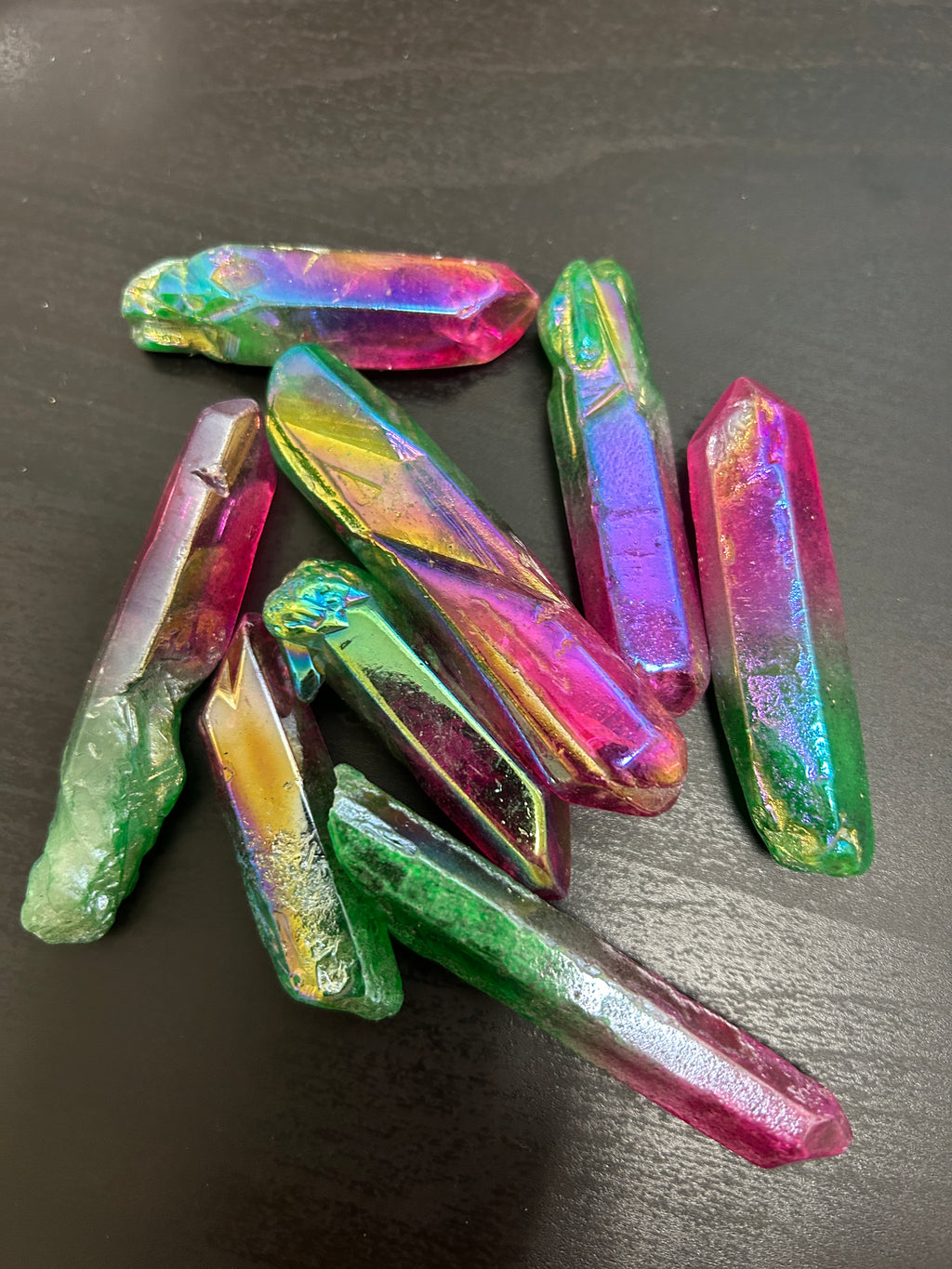 Multi Aura Quartz Point Loose - Lighten Up Shop