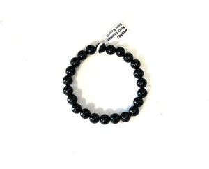 Obsidian 8mm Round Bracelet - Lighten Up Shop