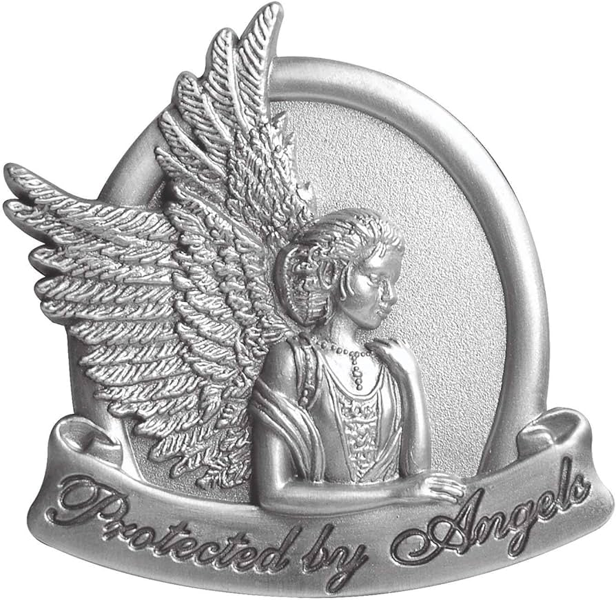 Visor Clip Protected by Angels - Lighten Up Shop