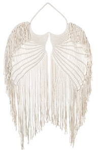 Macrame Angel Wings - Lighten Up Shop