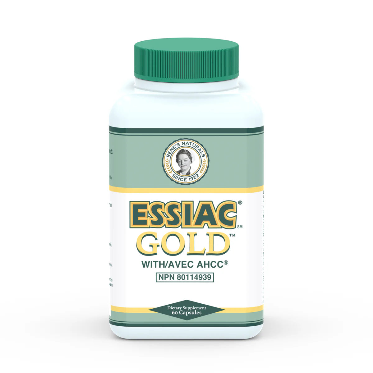Essiac Gold with AHCC - 60 Capsule - Lighten Up Shop