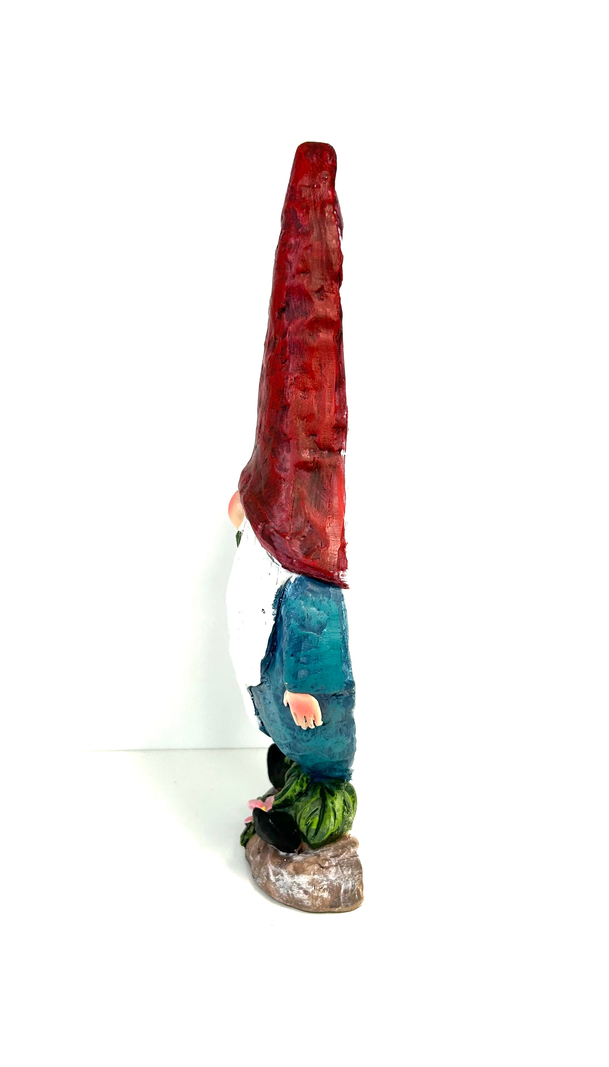 Gnome Statue (Flat Back) - Male - Lighten Up Shop