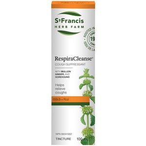 St. Francis RespiraCleanse Tincture 100ml - Lighten Up Shop