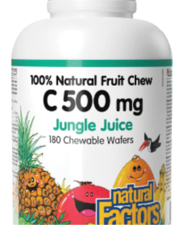 Vitamin C 90 Chewable - Lighten Up Shop