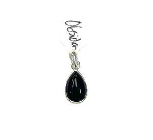 Obsidian Teardrop Pendant - Lighten Up Shop