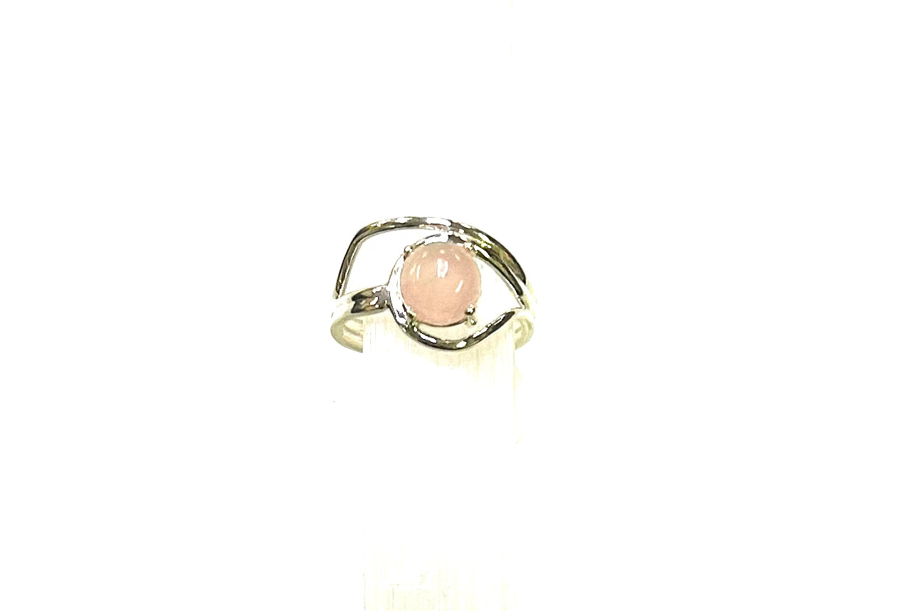 Rose Quartz Ring ($60) - Lighten Up Shop