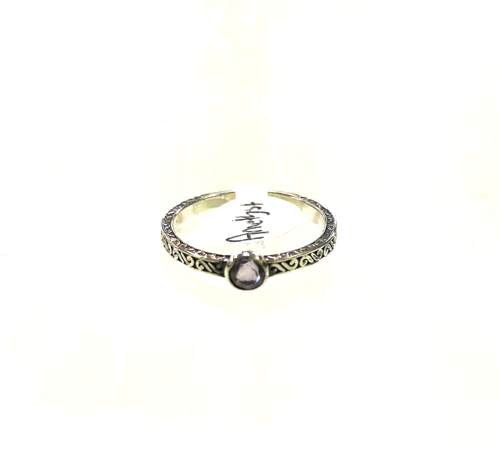 Amethyst Ring ($32) - Lighten Up Shop