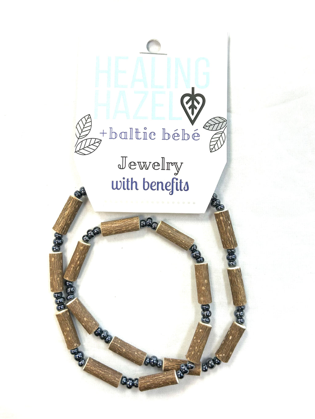 Healing Hazel + Baltic Bebe Hazelwood Necklace 20” - Lighten Up Shop