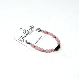 Fearless Hart Crystal Bracelet (to go with FH leather patch) - Lighten Up Shop