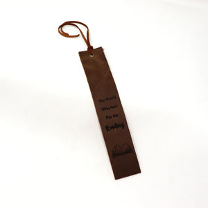 Leather Bookmark - Lighten Up Shop