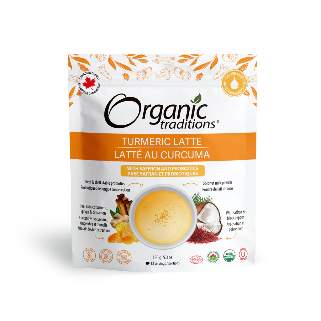 Organic Traditions Turmeric Latte 150g - Lighten Up Shop