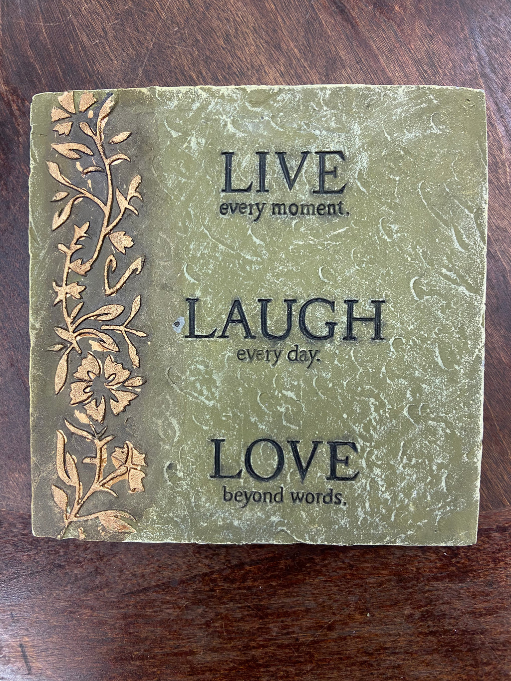 Live Laugh Love Plaque - Lighten Up Shop