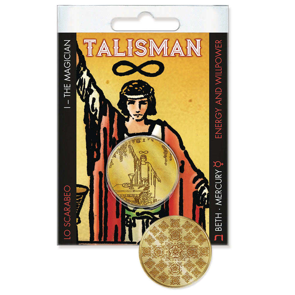 Tarot Talisman - I. The Magician Coin - Lighten Up Shop