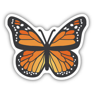 Monarch Butterfly Sticker - Lighten Up Shop